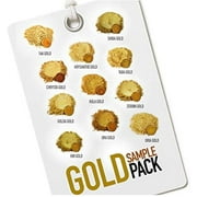 Mica Powder - Gold Pigment Powder 11-Pack Set - Colorant for Epoxy - Resin - Woodworking - Soap Molds - Candle Making - Slime - Bath Bombs - Nail Polish - Cosmetic Grade - Non-Toxic