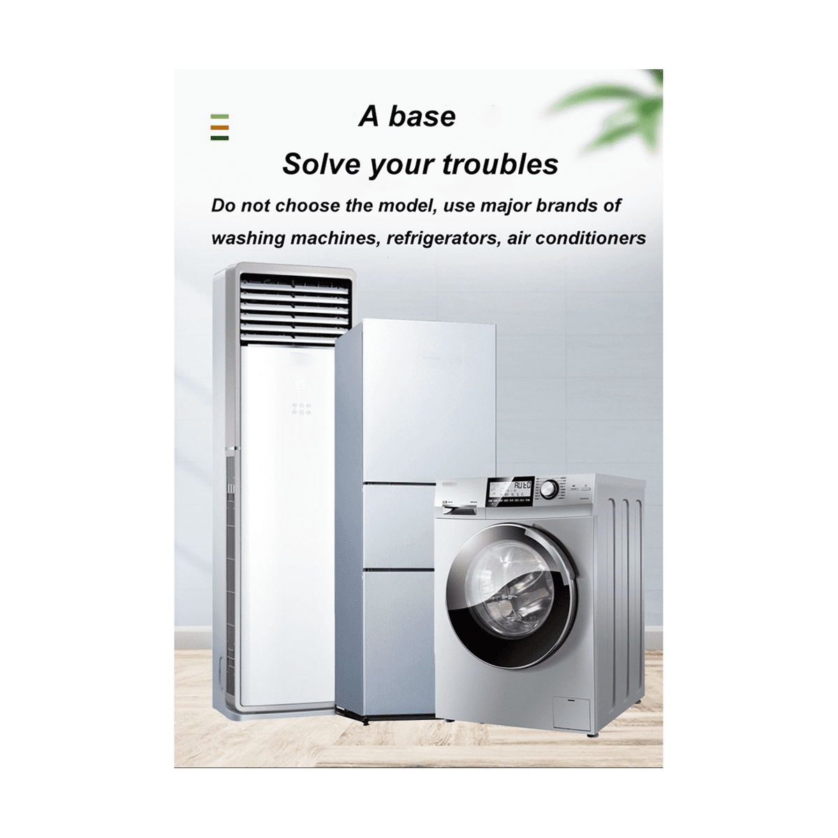  Lidengdeng Washing Machine Stand, Refrigerator Stand