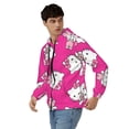 thumbnail image 4 of Lsque Sanrio for Mens Full-zip Hoodie, Zip-up Pullover Hooded Sweatshirt, Kangaroo Pocket Hoodie Ideal for Daily Wear, Travel, and Home-X-Large, 4 of 8
