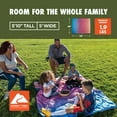 thumbnail image 5 of Ozark Trail Packable Blanket, 70" x 60" in Gradient Design for Camping/Travel/Picnics, 5 of 13