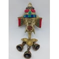 thumbnail image 3 of Brass Shri Laddu Radha Murti Idol (Bal Radha Rani Ji), 3 of 4