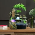 thumbnail image 2 of Tranquil Indoor Water Feature With LED Lights And Pump, With Mist, 2 of 4