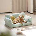 thumbnail image 4 of Mewoofun Cat Bed Super Soft Warm Pet Sofa for Small Dogs Cats Detachable Washable Non-slip Kitten Puppy Sleeping Bed Pet Supply ShopWise Round, 4 of 13