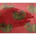 thumbnail image 4 of oneOone Viscose Chiffon Fabric Fish Block Fabric Prints By Yard 42 Inch Wide, 4 of 4