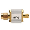 thumbnail image 1 of Filtro de paso de banda de 935 a 960MHz Ancho de banda de 25MHz Estructura chapada en oro de 24K Filtro de paso de banda de sierra para GSM900, 1 of 5
