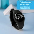 thumbnail image 3 of Reloj digital para niños, reloj inteligente deportivo resistente al agua con grabadora de ejercicios, reloj despertador vibratorio, cronómetro para niños y niñas, correr al aire libre YUNYI BRAND Deportes, 3 of 7