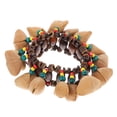 thumbnail image 3 of MasteelfCA 1pc Dora Nut Shell Bracelet African Drum Bell Musical Instrument Toy (Assorted Color), 3 of 6