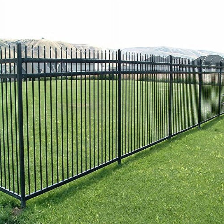 Menards Fencing Ez Fence Columbia 5 X 510 3rail Aluminum Fence Panel At Menards Ultra