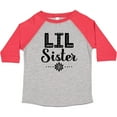 thumbnail image 3 of Inktastic Little Sister Lil Sis Girls Toddler T-Shirt, 3 of 5