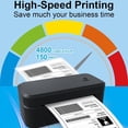 thumbnail image 4 of Thermal Label Printer,Wireless Label Printers for Small Business for Shipping Packages,Express Delivery Label Printer US, 4 of 6