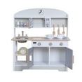 thumbnail image 4 of Happydeer Wooden Play Kitchen Set with Rich Accessories, Dollhouse Toys Kitchen Toy Mold Sturdy Construction Simulated Cooking Toy for Training Motor Skills and Enhancing Creativity, 4 of 9