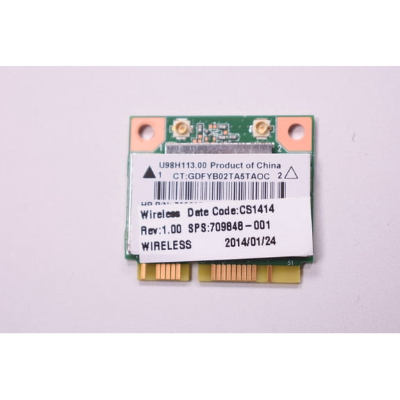 709848-001 Hp Wireless Card 11-E015DX 15-E043CL 15-F211WM