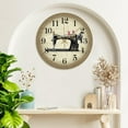 Sewing Room Wall Clock 10X10 Inches Farmhouse Kitchen Decor Gifts