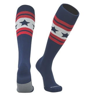 Mk Socks Breaker Fade Baseball Football Soccer Knee High Socks - Navy Neon Green Mk Socks Breaker Fade Baseball Football Soccer Knee High Socks - Navy Neon Green