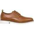 thumbnail image 2 of Boys' Deer Stags Roy Plain Toe Oxford Tan Faux Leather 1 M, 2 of 6