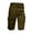 Yellow, variant on Weikingp Clearance! mens casual shorts Men's Cargo Shorts 3/4 Relaxed Fit Mens Running Shorts 7 Pockets Elastic Waist Cotton Hiking Shorts work shorts hiking shorts summer shorts