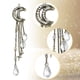 thumbnail image 3 of Pinzas para el pelo románticas con diamantes de imitación, luna creciente, estrella, cuentas de cristal, borla, horquillas para el pelo, cadena, horquilla para mujeres, niñas, joyería nupcial, accesorios para el cabello, regalo de vacaciones de Navidad para mujeres y niñas MFZFUKR CPB-CJZ1738-4, 3 of 5