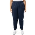 thumbnail image 5 of Terra & Sky Women's Plus Size Fleece Sweatpant, Available in 1,2, 3-Packs, Sizes 0X-4X, 5 of 9