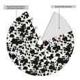 thumbnail image 2 of Lsque Cow Skin 1 Print Christmas Tree Skirt, Tree Skirt with Ties or Velcro, Perfect for Holiday Decorations, Halloween, and New Year-30", 2 of 7