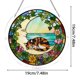thumbnail image 2 of Acrylic Puzzles Suncatcher Window Hanging 83 Pieces Stained Glass Acrylic Puzzle Song Decoration For Women Men Mom Birthday Home Decor, 2 of 9
