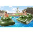 thumbnail image 3 of Tank Swimming Circle Water Battle Toy Tank Swimming Pool Party Inflatable Car Swimming 110cm_Special Gift, 3 of 3