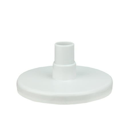 6.25" Round White Swimming Pool Vacuum Plate
