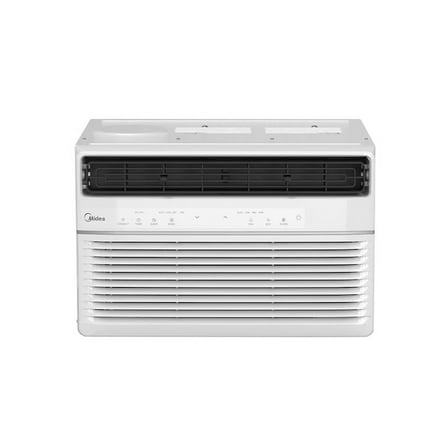 Open Box Midea Smart 8,000 BTU 350 sq. ft. Window Air Conditioner, 3-in1 Comfort: Cooling, Dehumidification, & fan modes, Intelligent - MAW08S1JWT-B