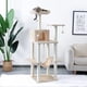 thumbnail image 2 of Cat Tree Furniture Tower Climb Activity Tree Scratcher Play House Kitty Tower Furniture Pet Play House ShopWise Round, 2 of 18