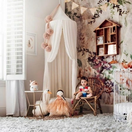 Belle Enfants Enfants Bebe Lit En Mousseline De Soie Lit Suspendu Filet Rideau Literie Auvent Couvre Lit Moustiquaire Offre Speciale Walmart Canada