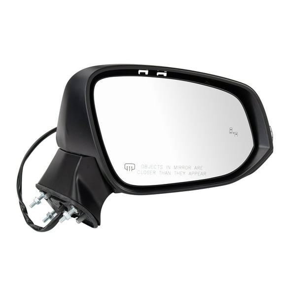 TRQ Passenger Side Mirror Assembly Power Heated Turn Signal Foldaway Paint to Match Blind Spot Fits 2022-2023 Toyota Corolla Cross LE 2022-2023 Corolla Cross XLE