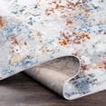 thumbnail image 4 of Lustro Medium Gray 6'7" x 9' Modern Rectangle Area Rug, 4 of 6