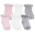 thumbnail image 1 of 6 pares de calcetines de felpa para bebé Kushies, talla 3-6 meses, 1 of 7