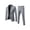 Light gray, variant on i·FineLong Slim-Fit Double-Button Business Suit Set Two-Piece Men's