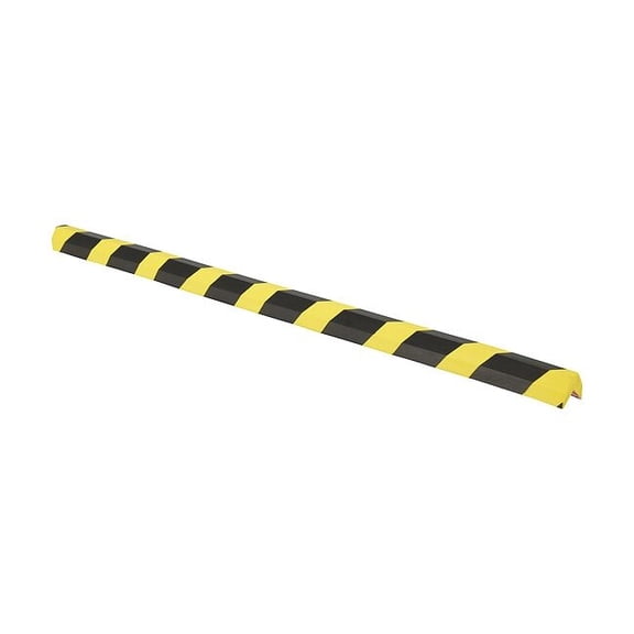 Manufacturer Varies Corner Guard, Black/Yellow, 7/16"W X 36"H FEG-D