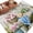 Green Blue, variant on Entryway Rug 2'x3', Spring Daisy Small Rug for Kitchen Bathroom Door Mat Indoor Entrance, Flowers Farmhouse Leaves Floral Pots Country Retro Non-Slip Area Rugs Floor Mats Carpet Front Door Rugs