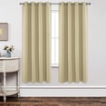 thumbnail image 1 of Juego de cortinas opacas Joydeco, 183 cm de longitud, 2 paneles, 1 of 8