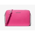 thumbnail image 1 of Michael Kors Bolso Bandolera Grande Jet Set para Mujer, de Piel Saffiano con Cremallera Superior (Fruta Del Dragón), 1 of 8