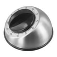 thumbnail image 1 of Feimier 2 pcs Kitchen Timer 60-Minute Loud Alarm for Precision Cooking Easy Clockwise Operation, 3.8x3.8x2 inch, Silver, Versatile for Baking, Exercise, Meetings - Durable Chef's Tool, 1 of 10