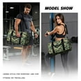thumbnail image 6 of Camo Mens Gym Tote Duffle Bag with Wet Pocket & Shoe Compartment, Travel Duffel Bag Overnight Weekender Hospital Tote Girls Workout Carry on Bag with Luggage Sleeve, 6 of 6