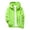 Fluorescent Green #4, variant on Mens Rain Jacket Drawstring Zip Up Hoodies Summer 2026 Long Sleeve Running Raincoat Lightweight Oversized Hooded Fishing Windbreaker with Pockets M