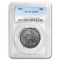 thumbnail image 1 of 1865 Liberty Seated Half Dollar AU-55 PCGS, 1 of 3