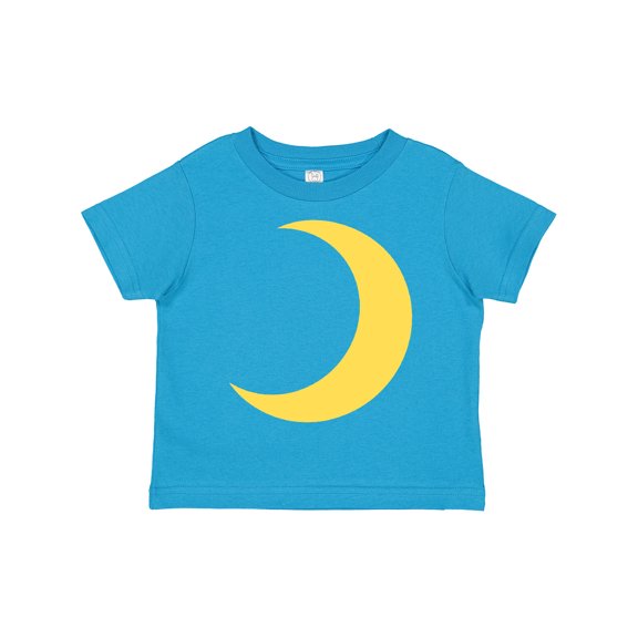 Inktastic Cute Yellow Moon Boys or Girls Toddler T-Shirt
