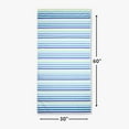 thumbnail image 4 of Mainstays Everyday Yarn Dyed Cool Breton Stripe Cotton-Blend Velour Beach Towel, 30" X 60", 4 of 6