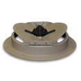 thumbnail image 2 of Greystone C801-06 Damper Ring Diffuser  Brown - 6 in., 2 of 3