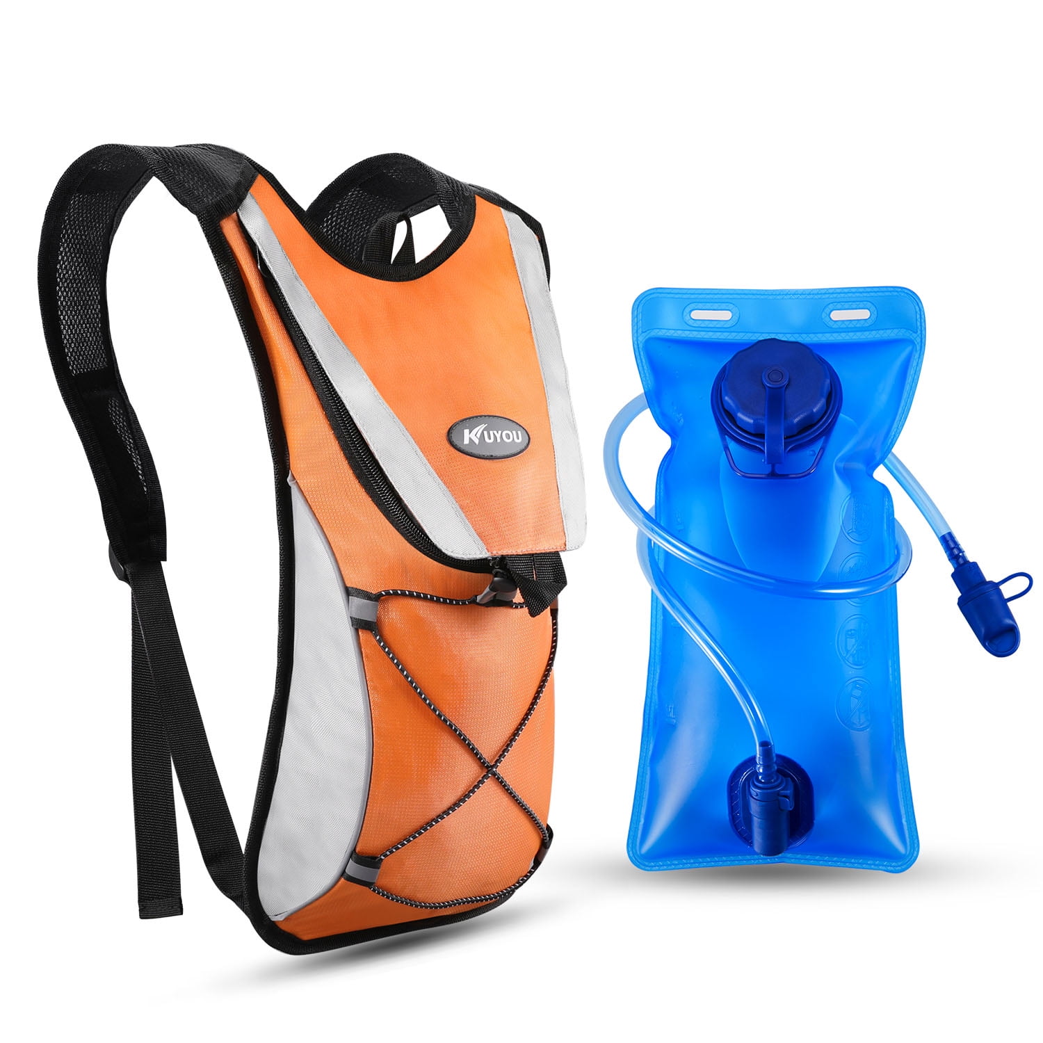 2L Hydration Pack Water Rucksack Backpack Cycling Running Camping Bladder Bag UK 
