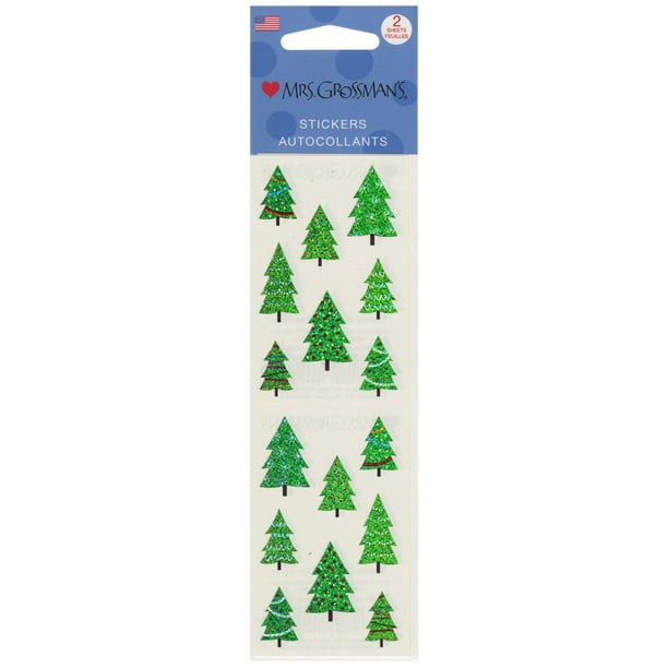 Mrs. Grossman's Stickers-Christmas Tree Farm