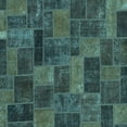 thumbnail image 1 of Ahgly Company Indoor Square Abstract Light Blue Modern Area Rugs, 6' Square, 1 of 4