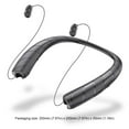 thumbnail image 3 of Haut-parleur Tour de Cou avec Micro, Appel Mains Libres, Compatible Bluetooth (Noir), 3 of 9