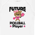 thumbnail image 4 of Inktastic Future Pickleball Player Girls Girls Baby Bodysuit, 4 of 5