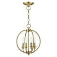 thumbnail image 4 of Livex Lighting Convertible Chain Hang/Ceiling Mount, 4 of 13